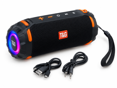 T&G TG669 Portable Wireless Bluetooth Speaker with LED Lights